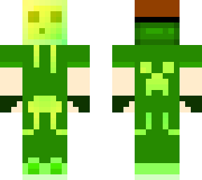 green boi with slime hat