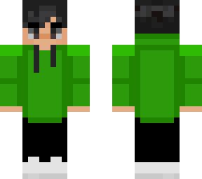 intrests skin but it's green with no glasses