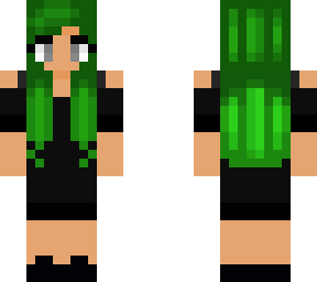 jade with dyed hair