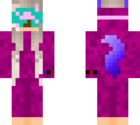 my skin by rosebunnygamer (edited) in pj's with eye mask