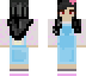 overalls girl :d (with longer hair)