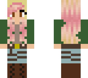 pink & blonde apocalype girl 5