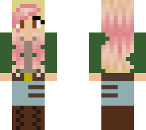 pink & blonde apocalype girl 5 edit