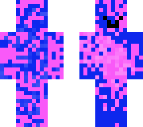 pink and blue