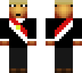 Presidente Pedro Castillo | Minecraft Skin
