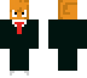 pumpkin in a suit