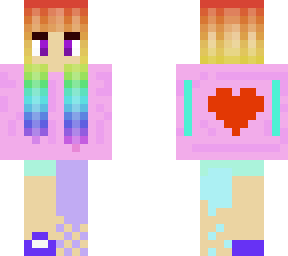 rainbow  girl