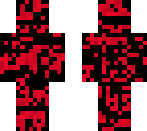 red and black splash