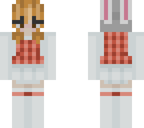 red bunny hat giirl
