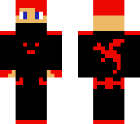 red creeper dragon boy