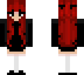 red hair emo