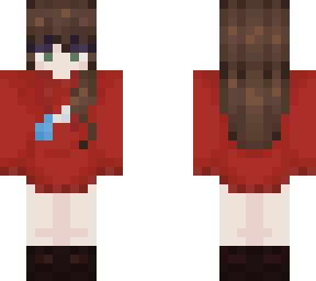 red sweater