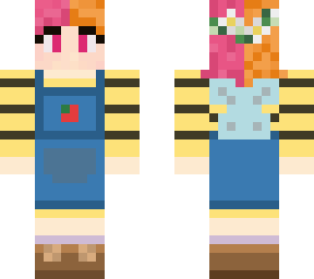 strawberry bee girl