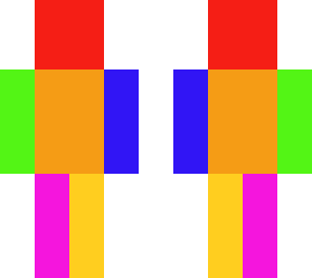 the rainbow skin