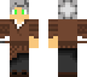 white hair peasnt