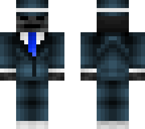 wither skeleton (blue suit)