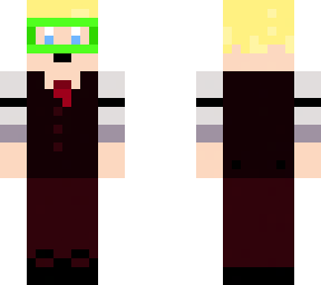 ash in a suit