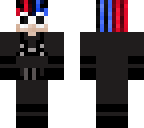 blue x red