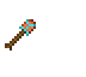 charged copper shovel