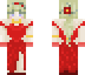 chippy's crimson gala outfit