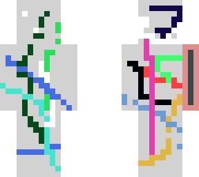 colourful man