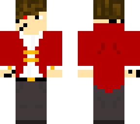 corrupted red suit man