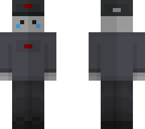 crying grey man