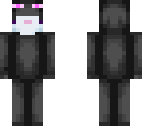 cyan axolotl enderman onesie
