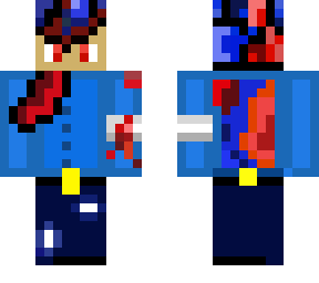 demon (blue jacket)