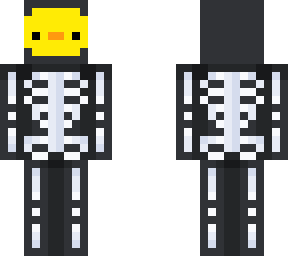 duck disguised as skeleton