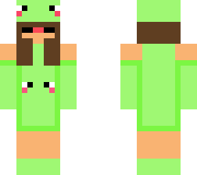 girl with frog dress~
