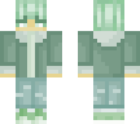 green cozy boy