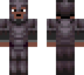 guy in netherite armor