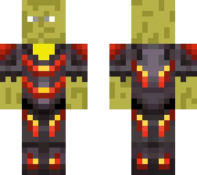 lava netherite zombie