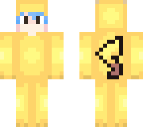 max with pikachu costume