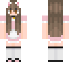 modified pink maid kitty