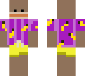 monkey in summer purple