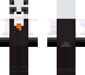 panda suit with gloves