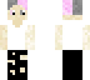 pink and gray hair