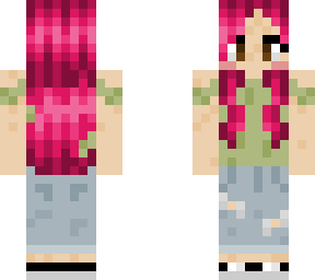pink hair