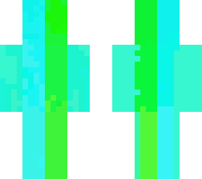 plain blue and green