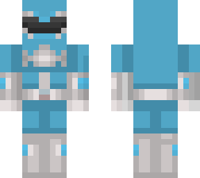 power ranger: blue light ranger.