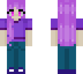 purple girl