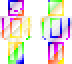 rainbow stickman