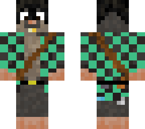 rat with tanjiro cloak