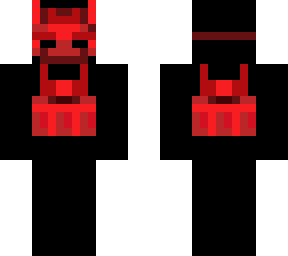 red & black