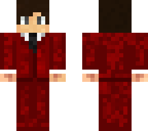 red suit