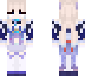 Sangonomiya Kokomi Minecraft Skin