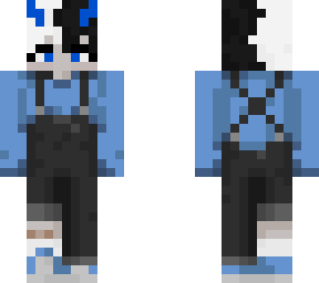 [blue demon boy|