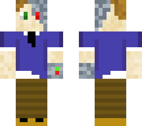 a human with robot parts
